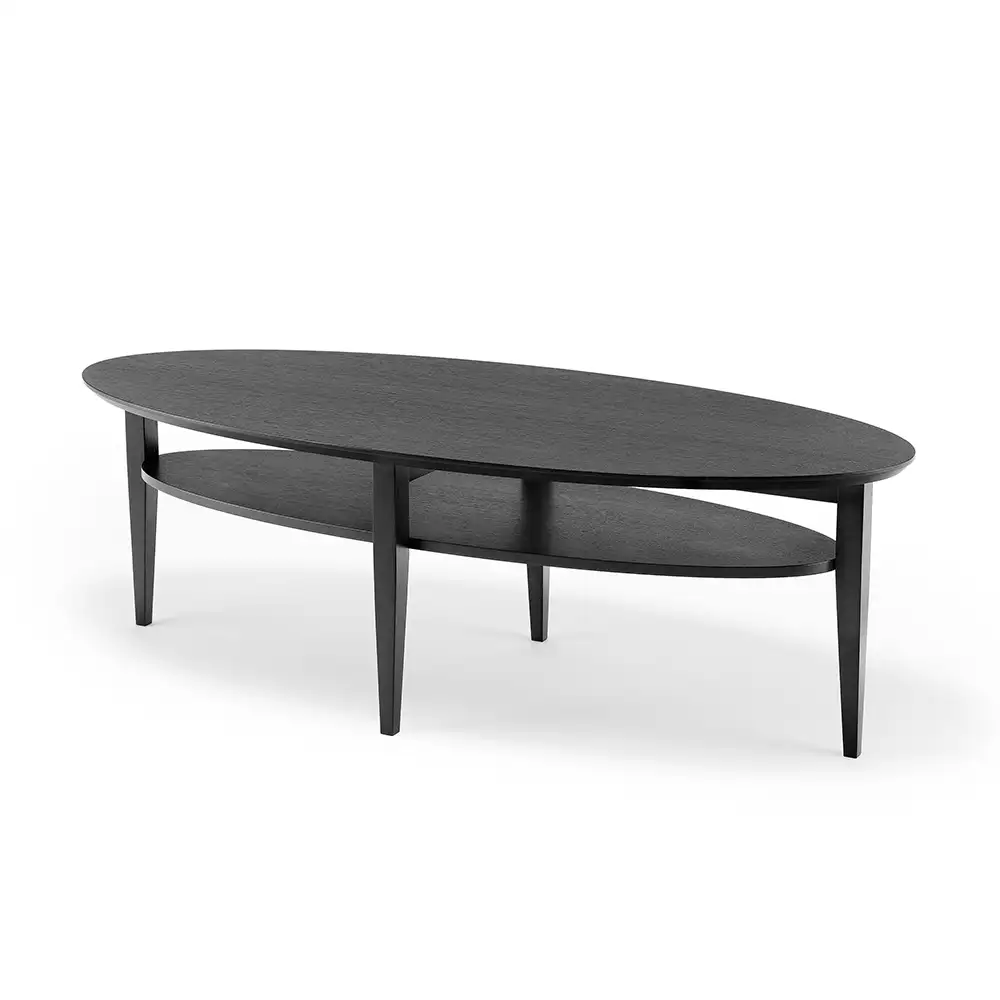 Tango Coffee table 160 cm black stained oak