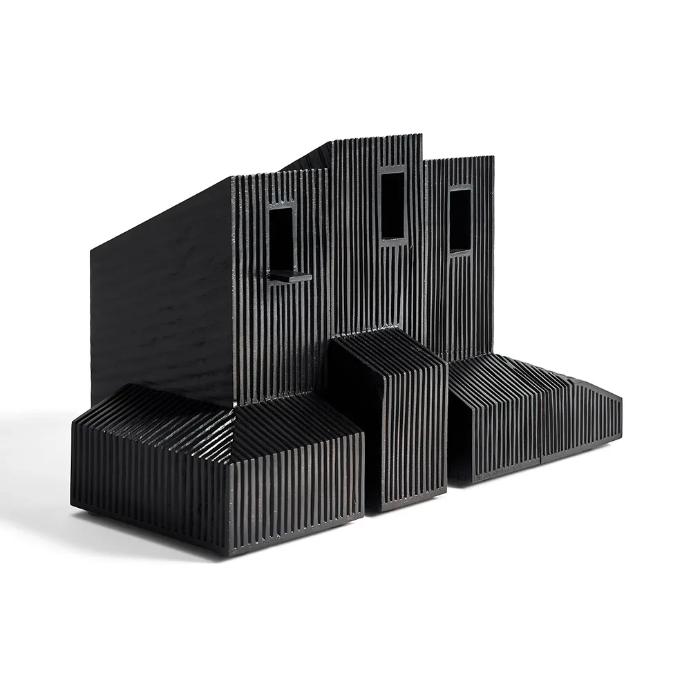 Modern Farmhouse object blackvarnished mahogany