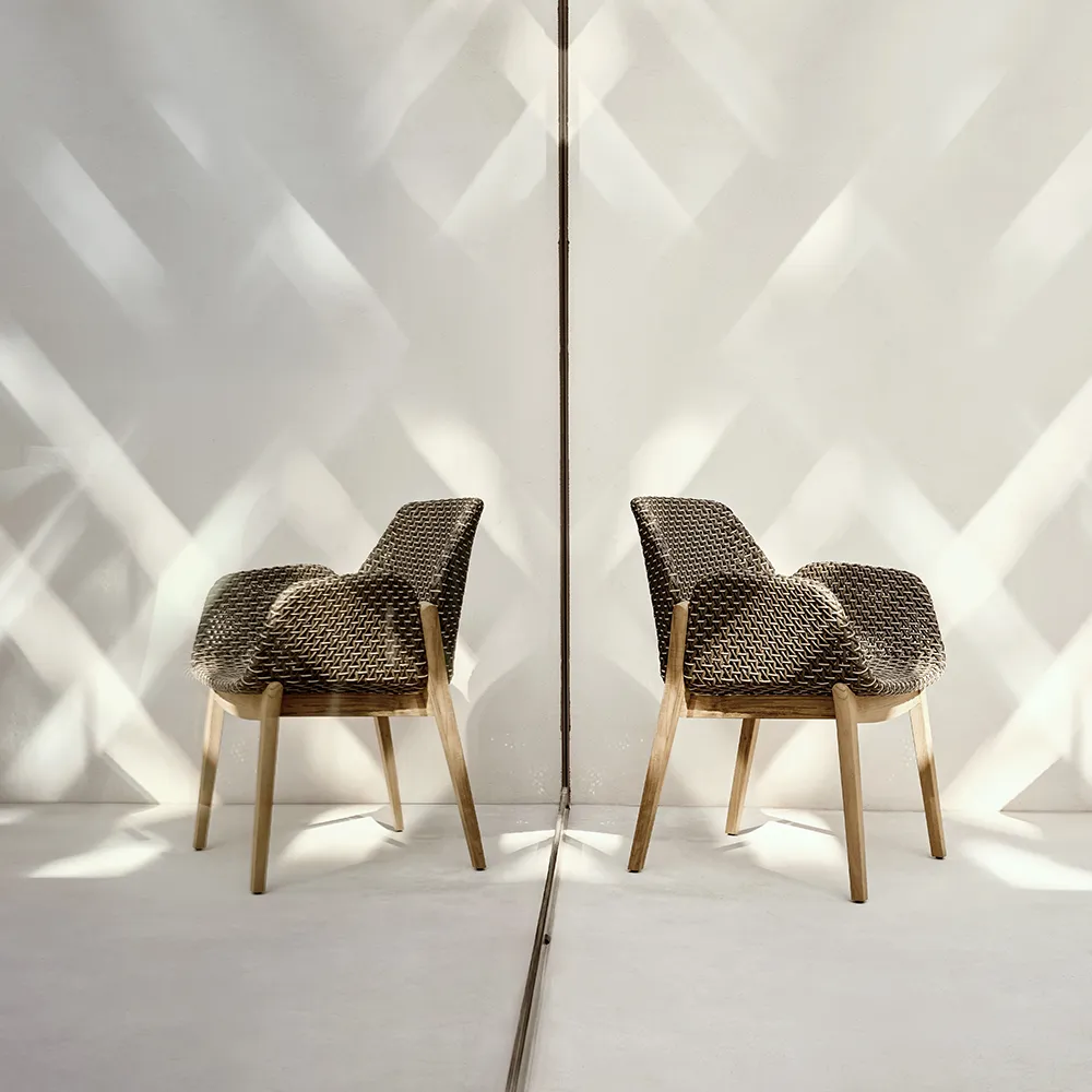 CALADIO armchair DF3 teak 0205 salak 0240