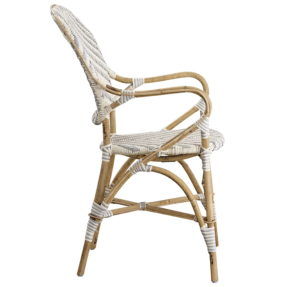 Isabell Armchair Ivory/Grey