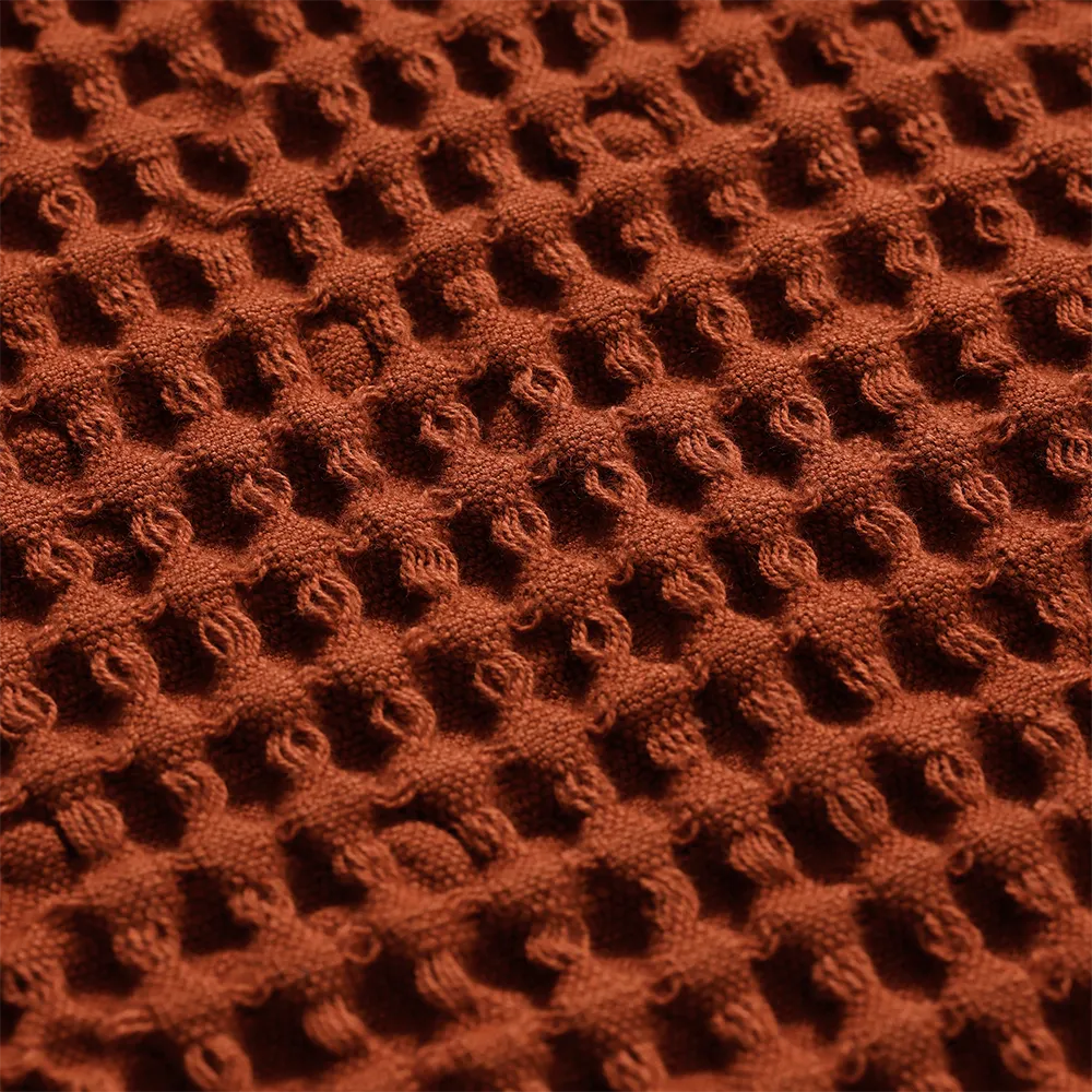 Bath Towel in Organic Cotton Brown Clay