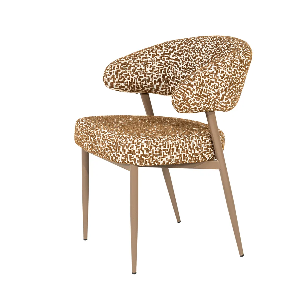 Dining Chair Miso Brown with armrest