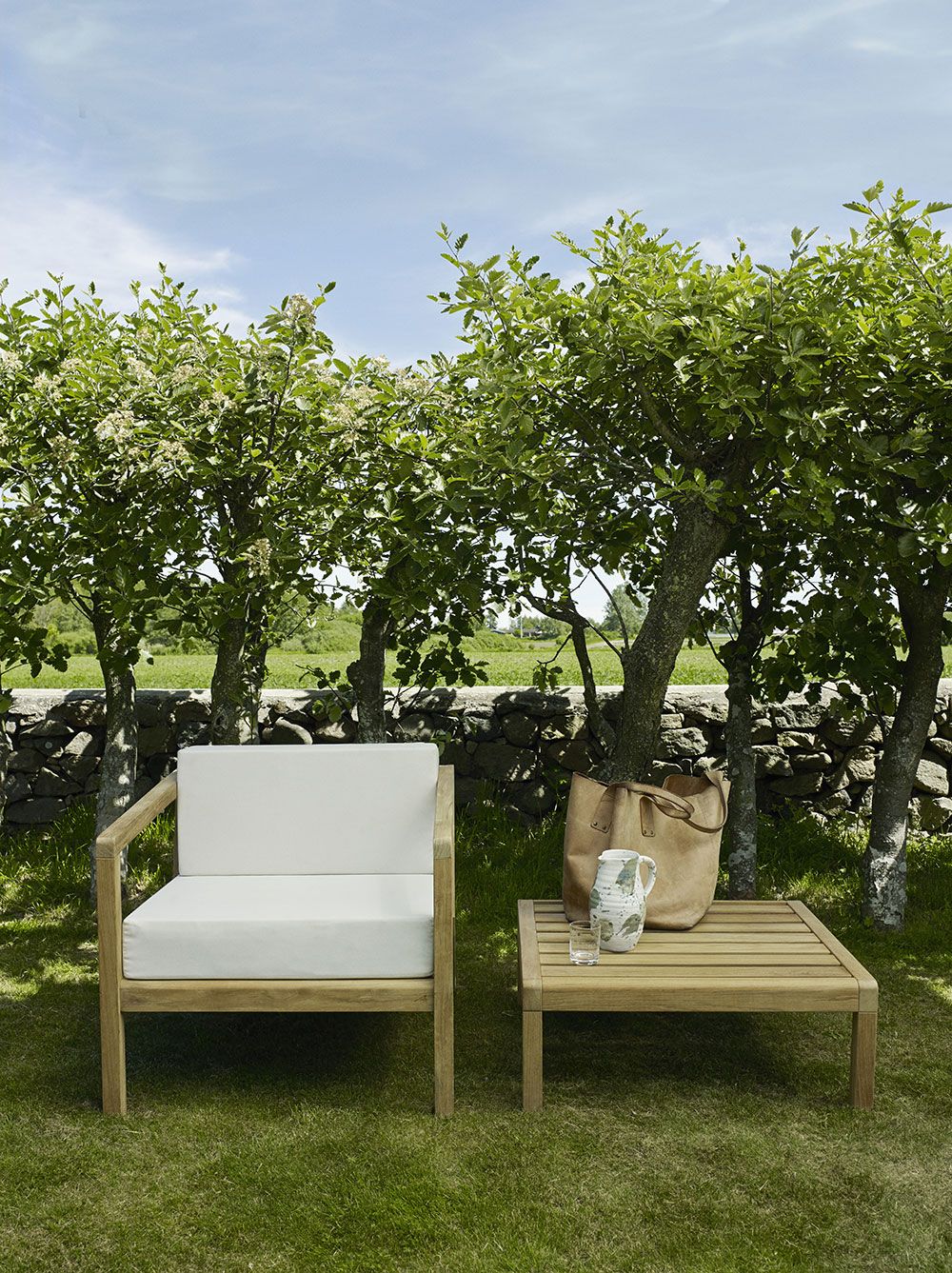 Virkelyst Table 75X70 cm Teak