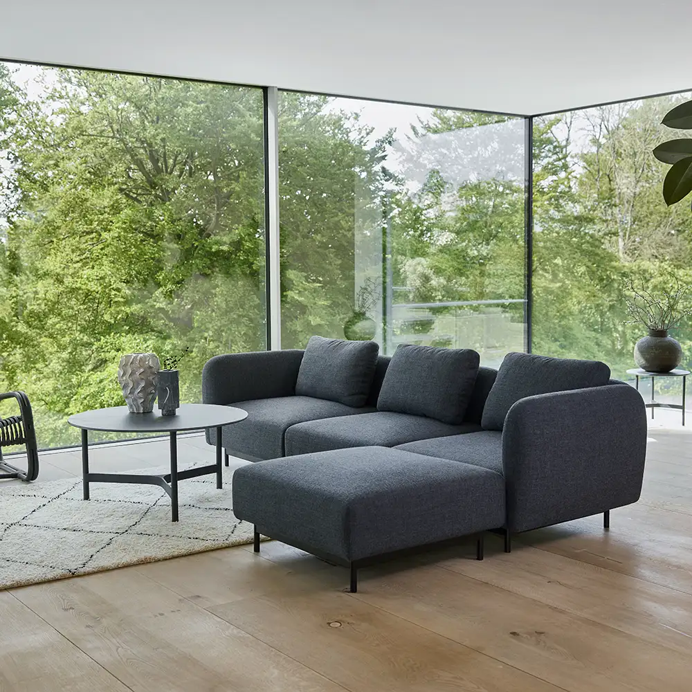 Aura pouf Dark grey, Ambience