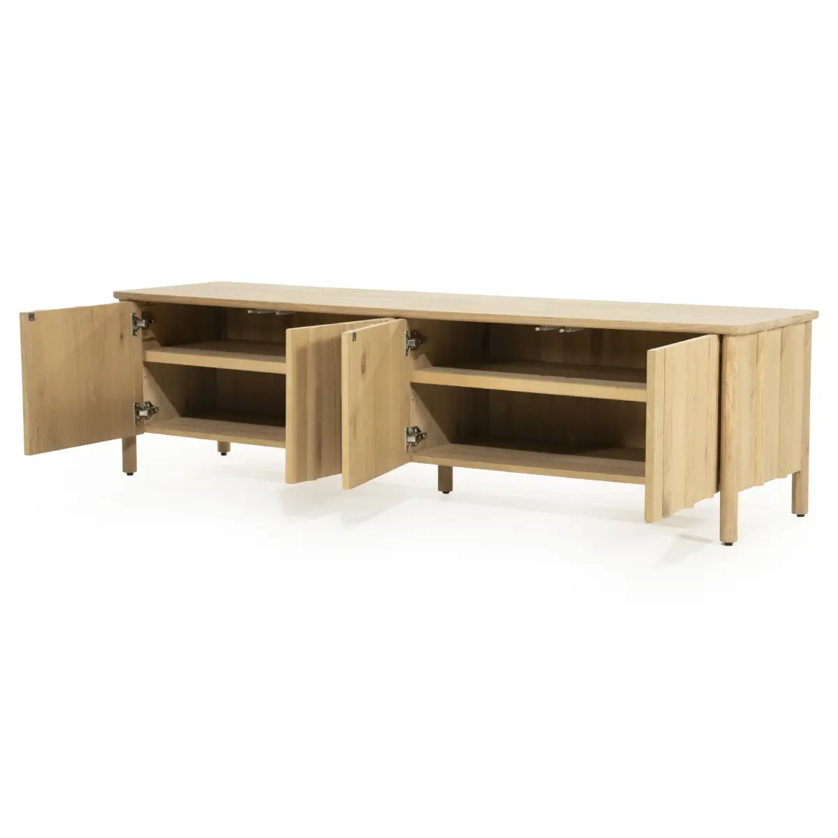 Jake 4 drs. TV cabinet - natural