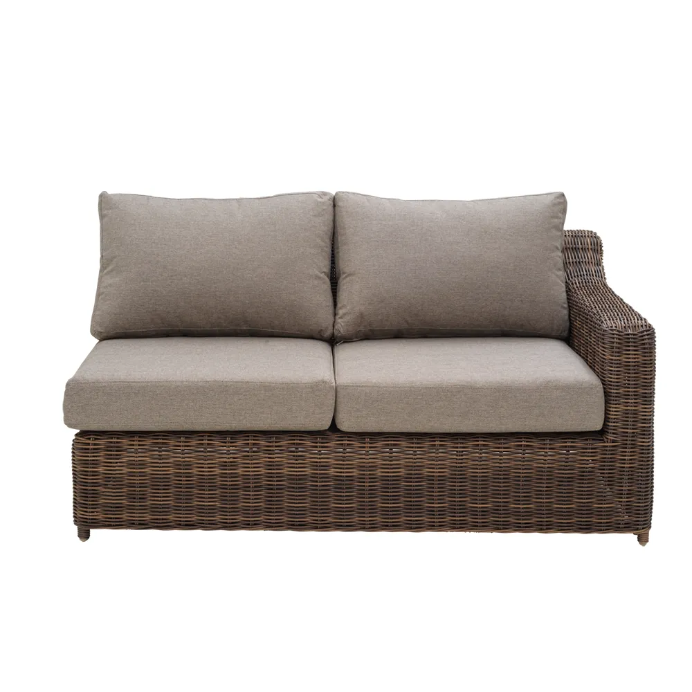 Glendon end pieces, 2-pack  Dark brown / Soft moose