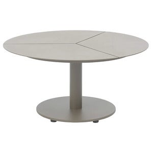 Peace lounge 40 coffee table 80 cm light grey 