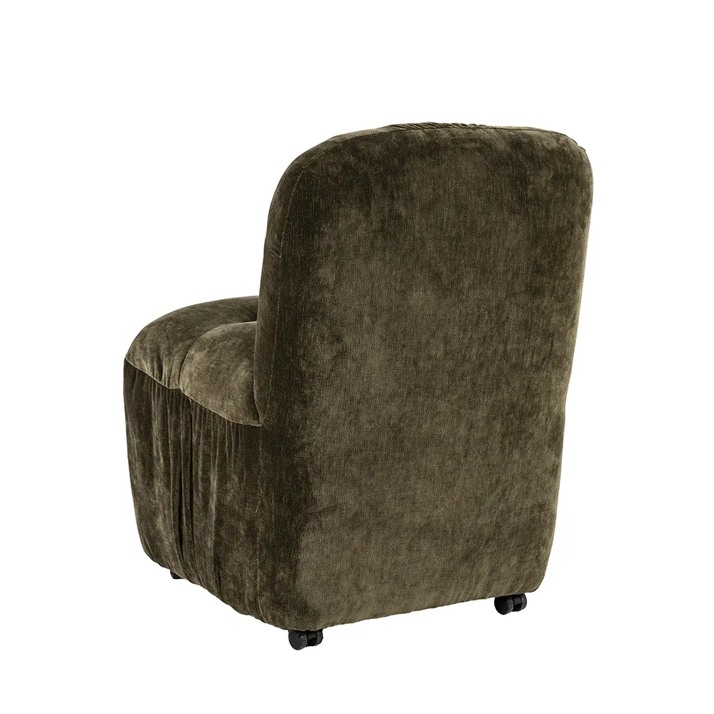 Upholstered chair Nido Green