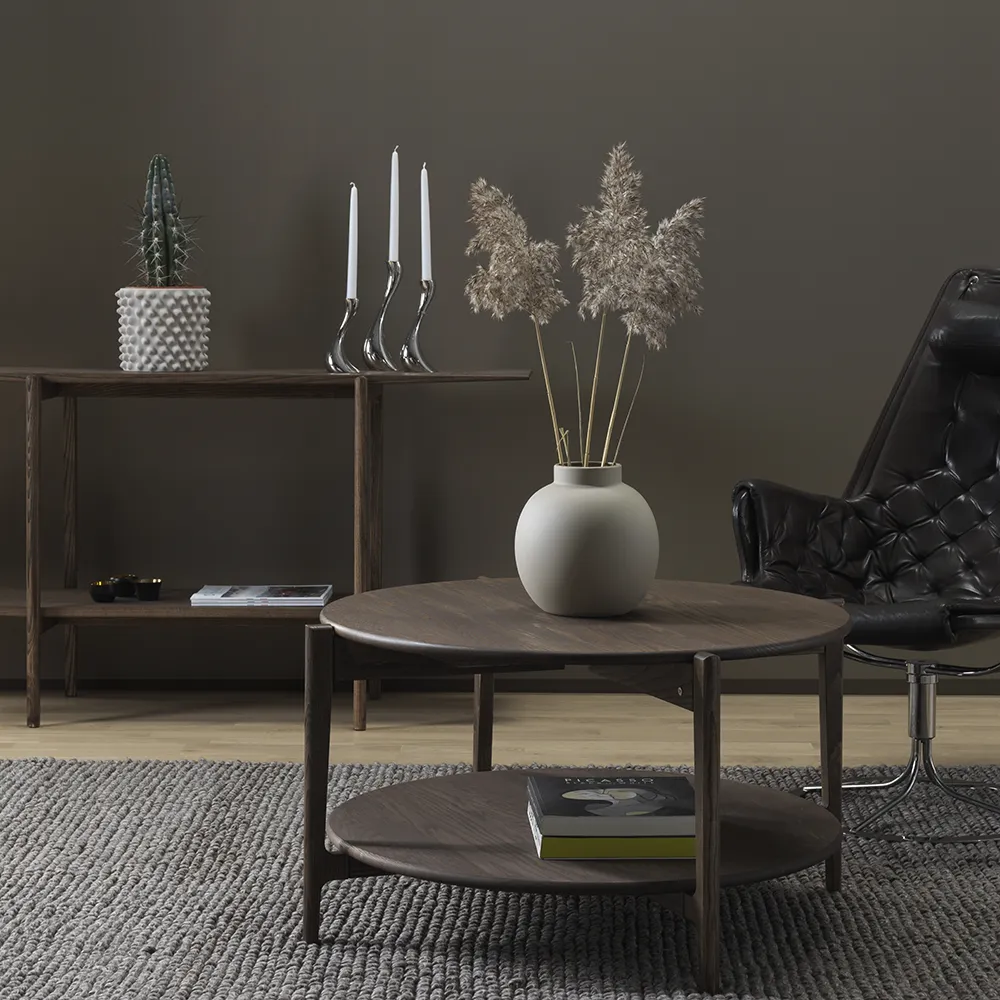 Leia Coffee Table Brown Oiled Ash