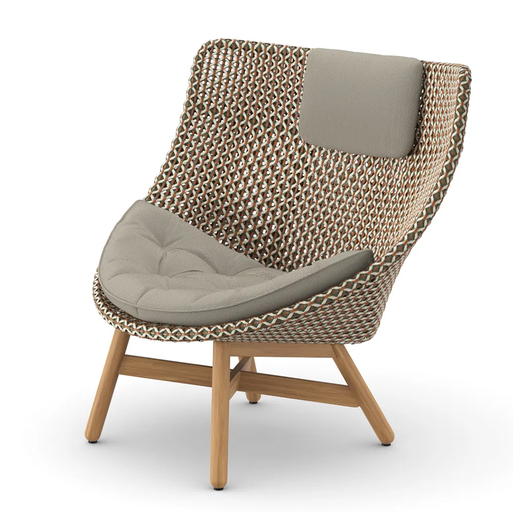 Mbrace wing chair teak AY5 teak 0205 chestnut 0151