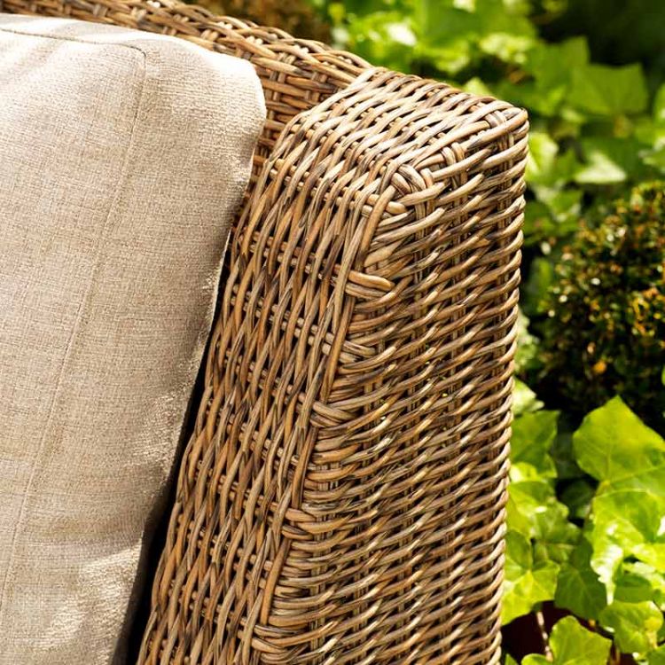 Sandkorn armchair natural synthetic rattan