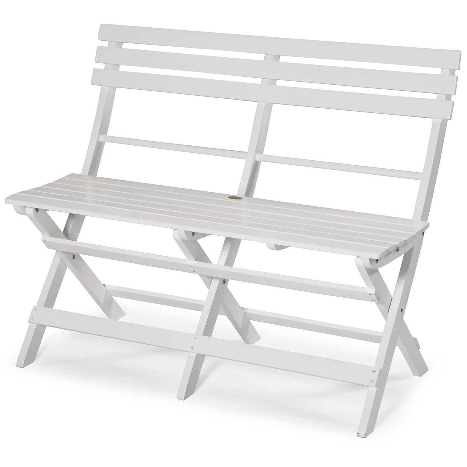 Åre folding sofa white acacia 