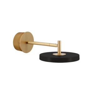 Asteria Wall Short Lamp Ø15 cm Black