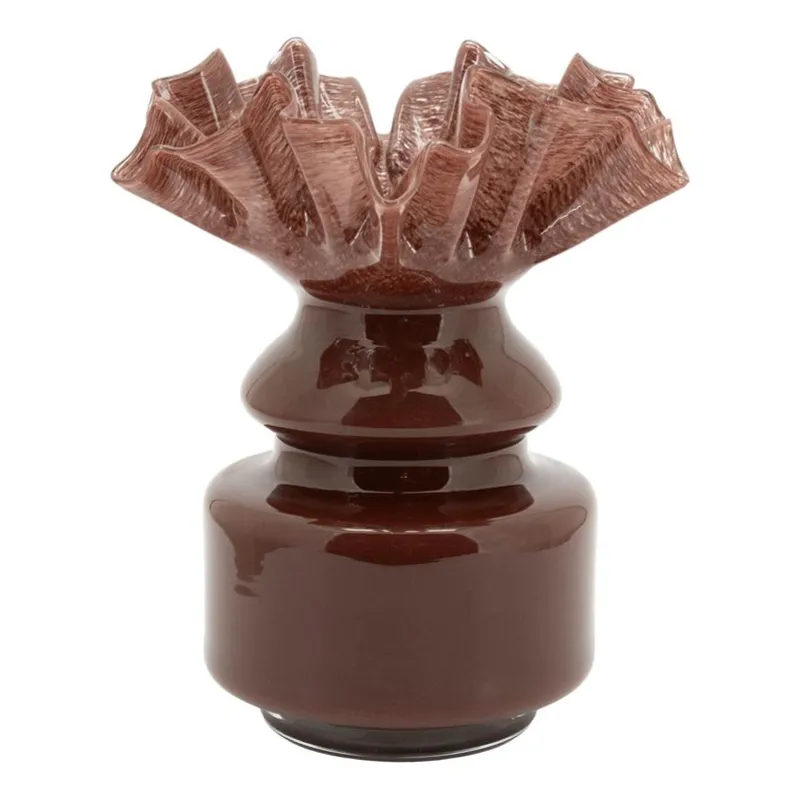 Baia 2 Vase 30x30x34 cm Glass Red