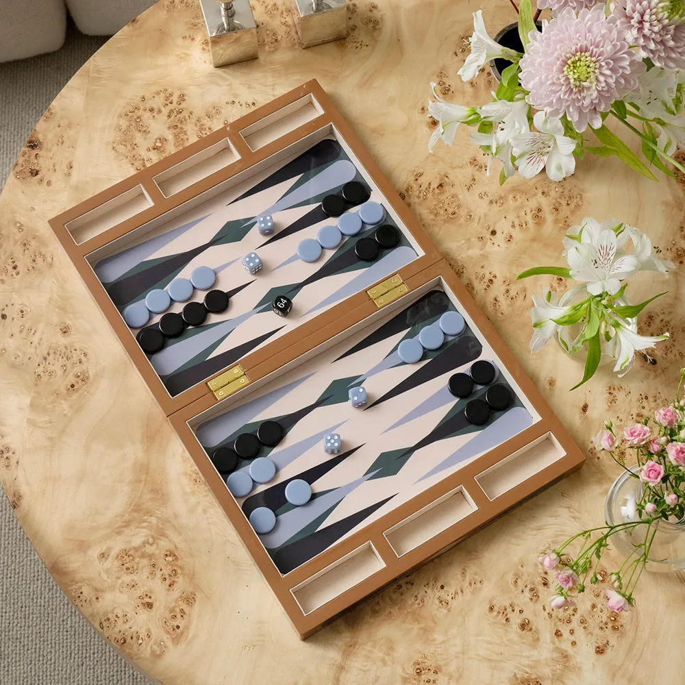 Backgammon Lacquered
