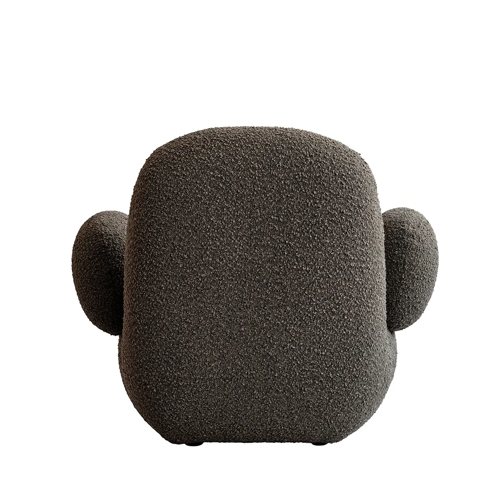 Toe Armchair Flat - Deep Taupe