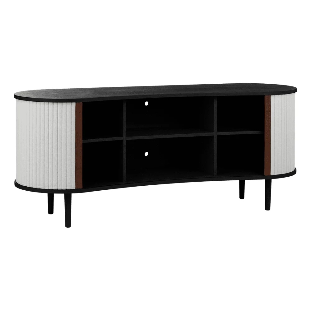 Audacious Sideboard Black oak/Sterling