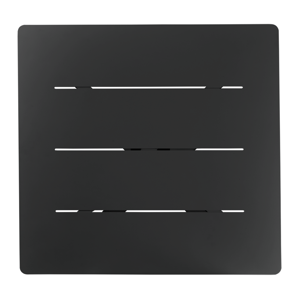 Avila table top 70x70 cm Black