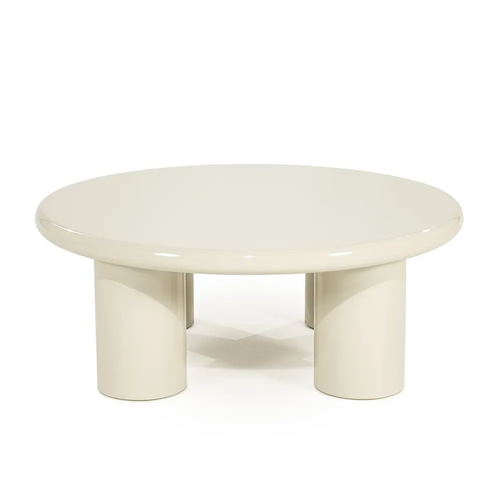 Bloop coffee table 80 cm beige