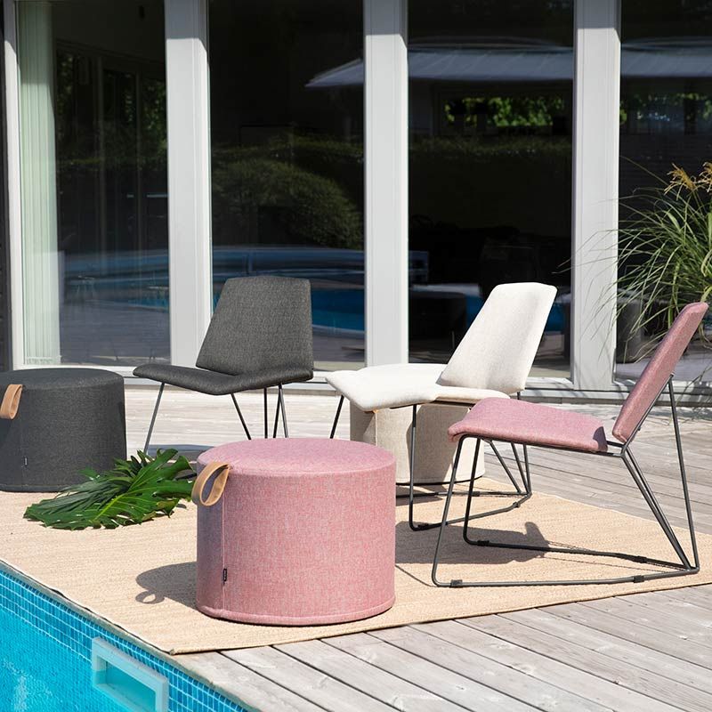 Pollux armchair anthracite/sand