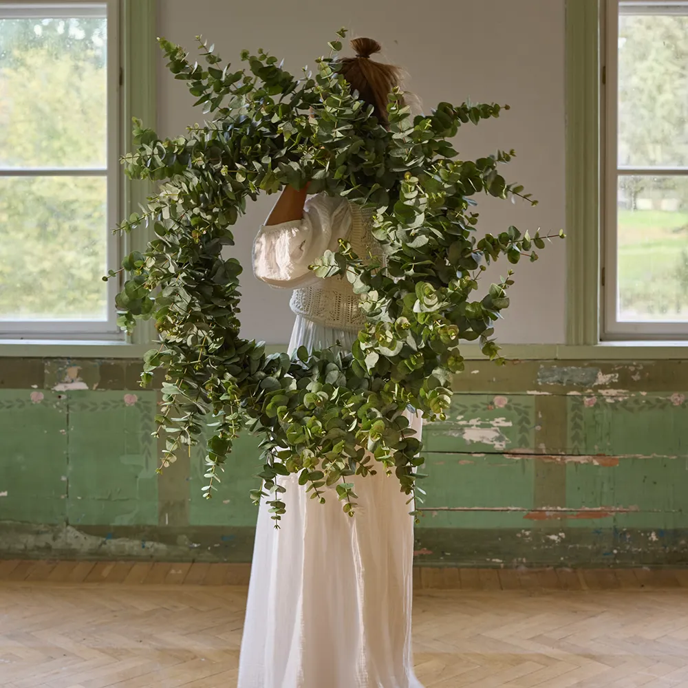 Eucalyptus wreath 100 cm