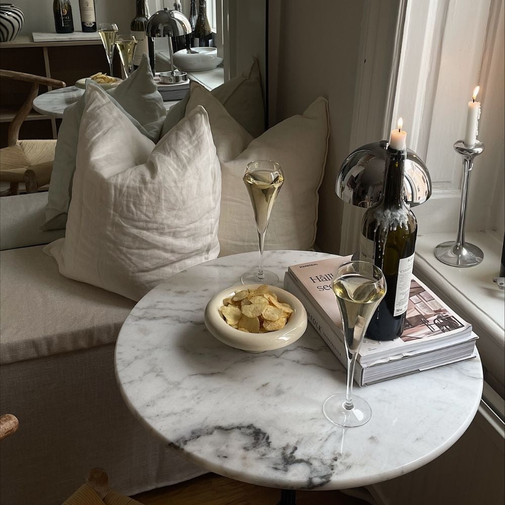 Loire Marble table 60Cm 