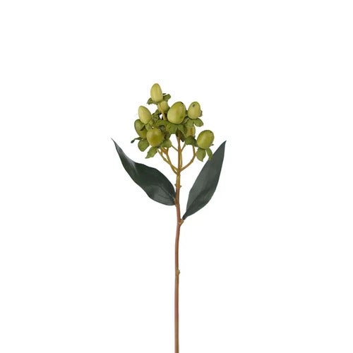 Hypericum Berry Sprig 28 cm Green