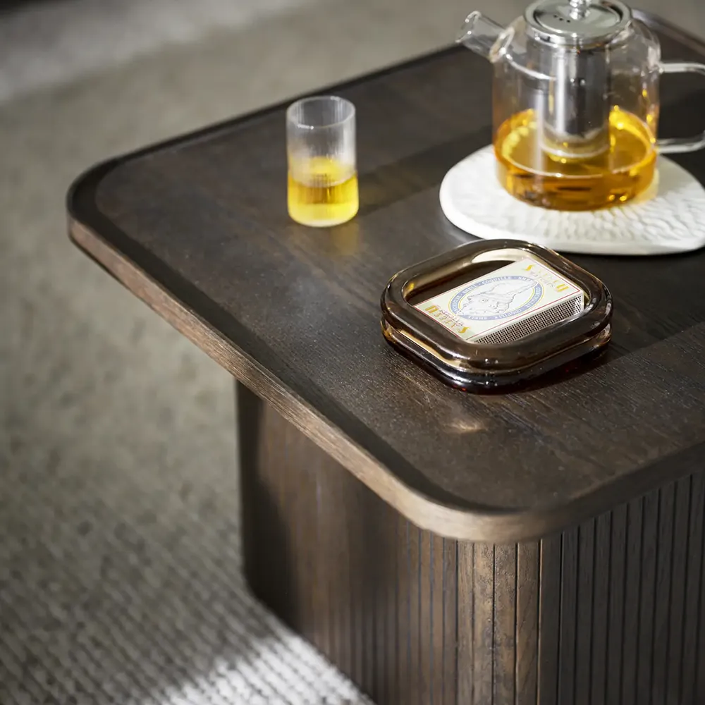 Sullivan coffee table 60x60 cm brown