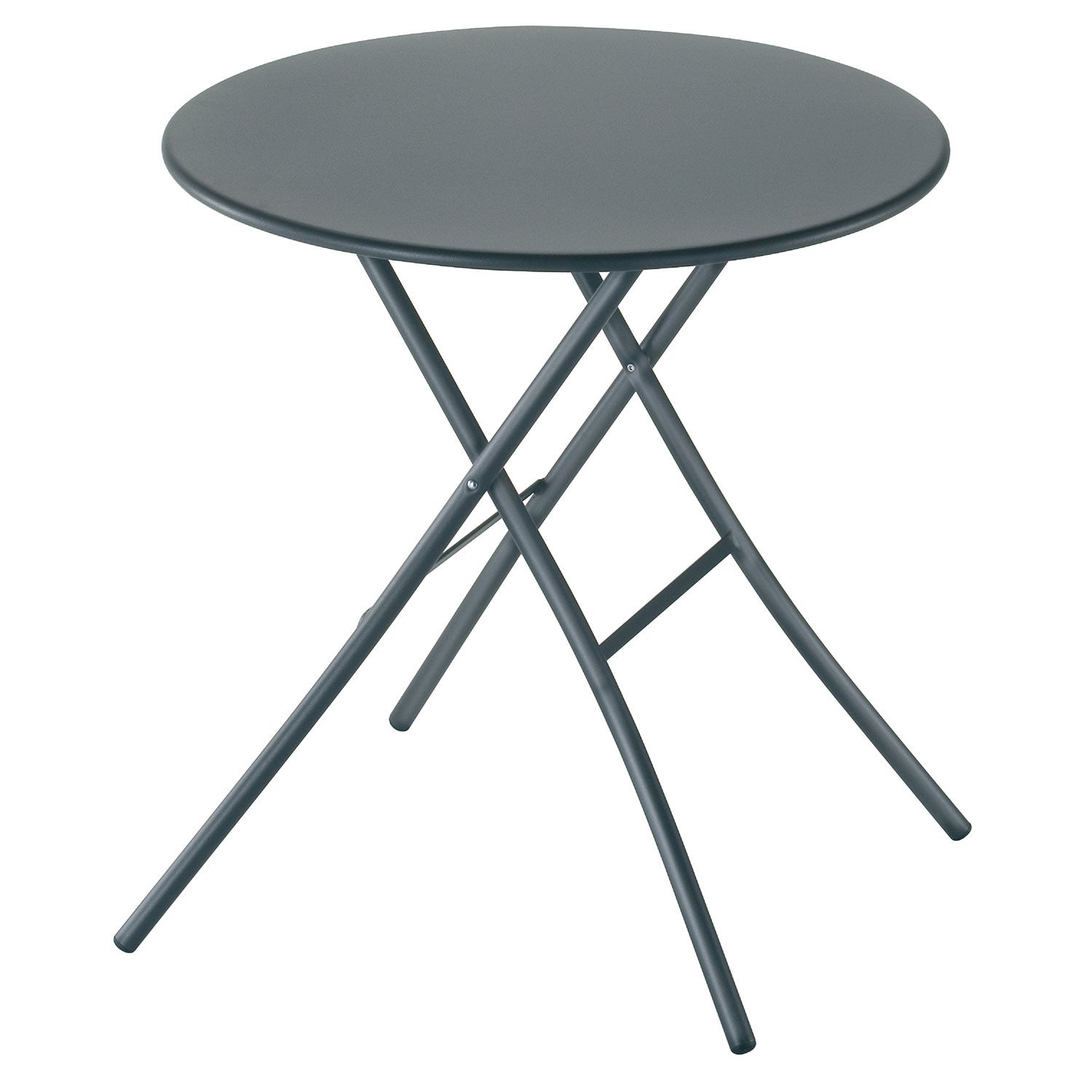 Sirio Café table 67 cm anthracite steel
