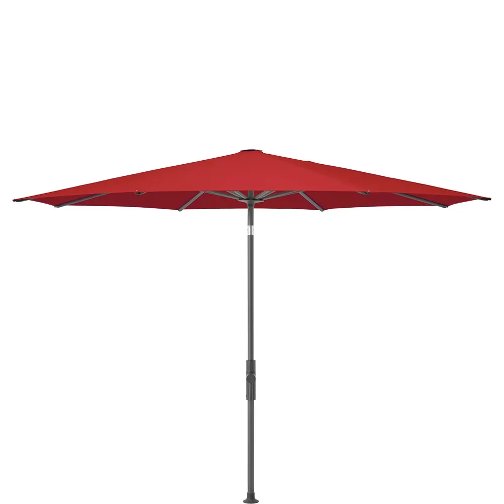 Twist parasol 270 cm anthracite Cat.4 403 Carmine