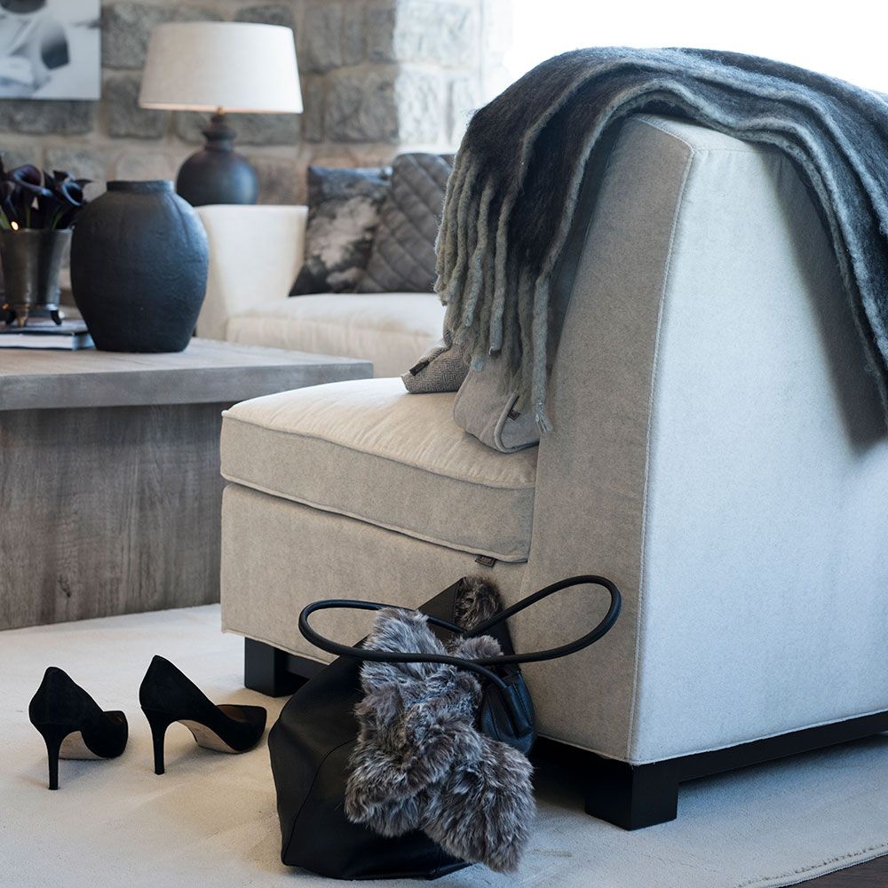 Plinth Coffee table 75X75 Grey