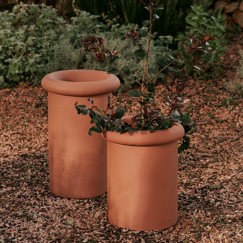 Rollo Pot H36 cm Terracotta