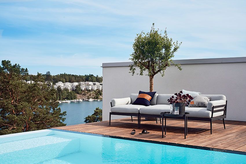 Anholt Armchair Grey