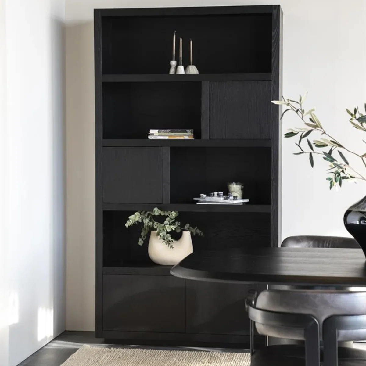 Helsinki Cabinet 120x220cm - black