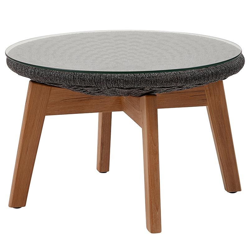 Peacock Coffee Table Ø60 Cm Dark Grey