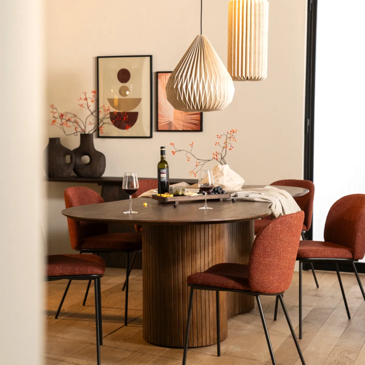 Pendant lamp Zuki 1 26x26x51 cm