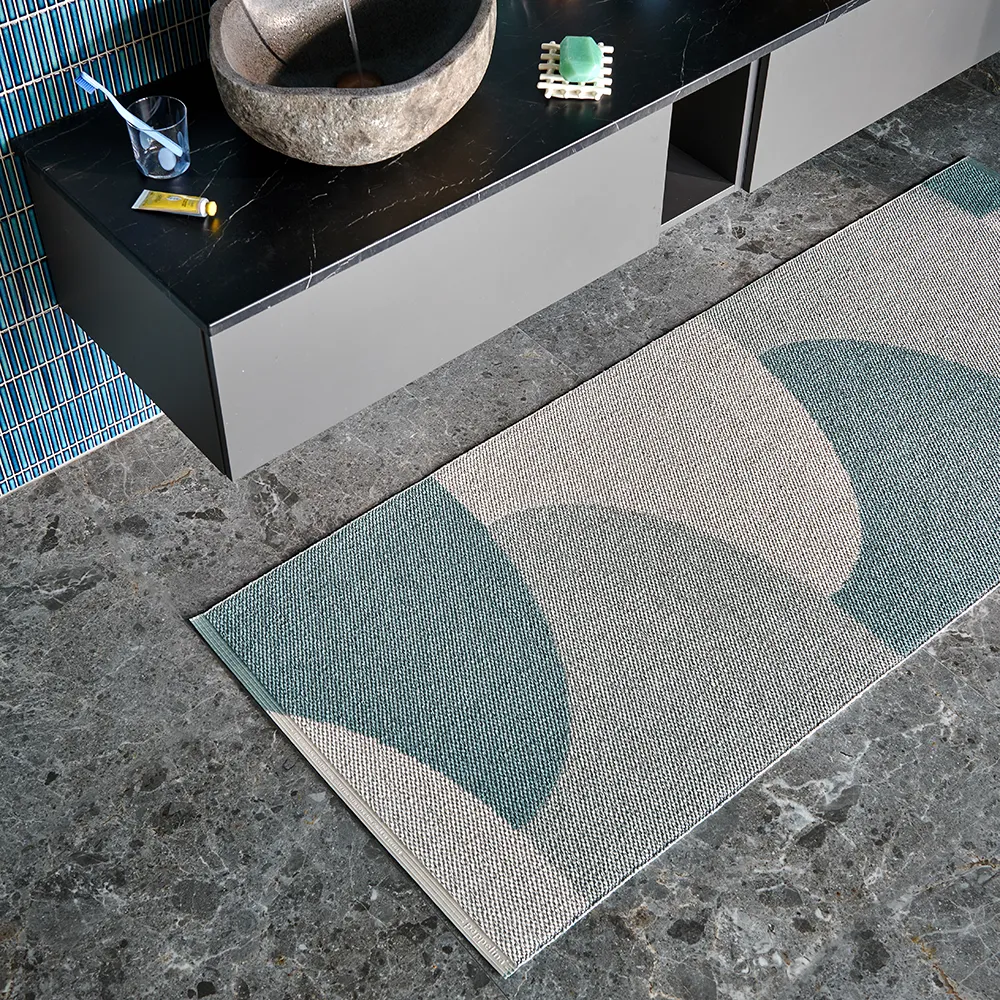 Hill carpet Haze/Sage/Fossil Grey 70 x 90cm