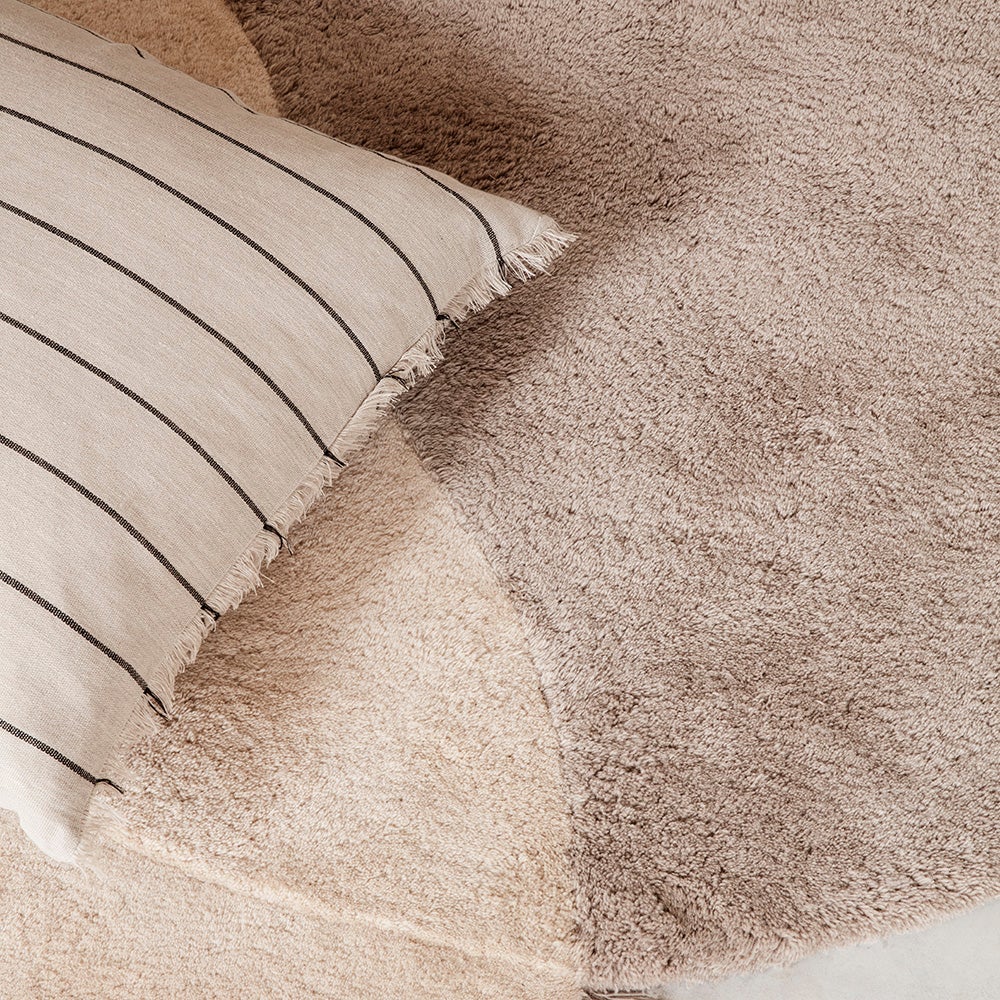 Calm Pillowcase 60x40 - Camel/Black