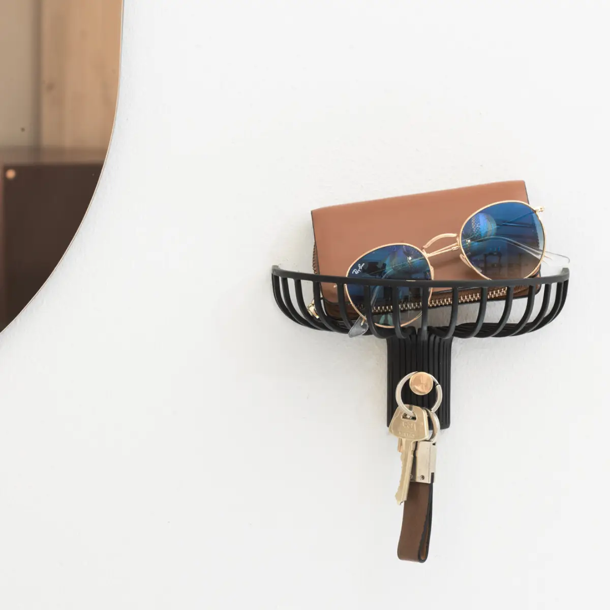 Lunett Objects key holder black