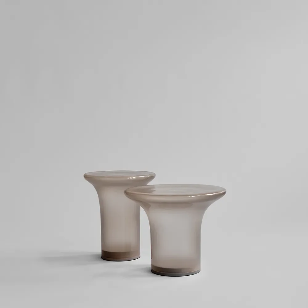 Trumpet Table, Low - Smoked Desert