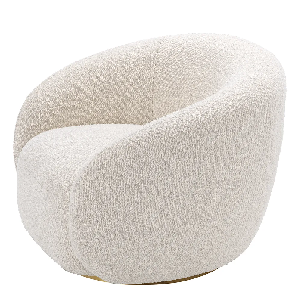 Swivel Chair Brice Bouclé
