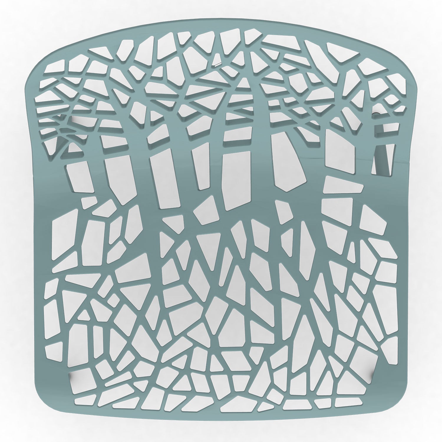 Forest lounge armchair Light Blue