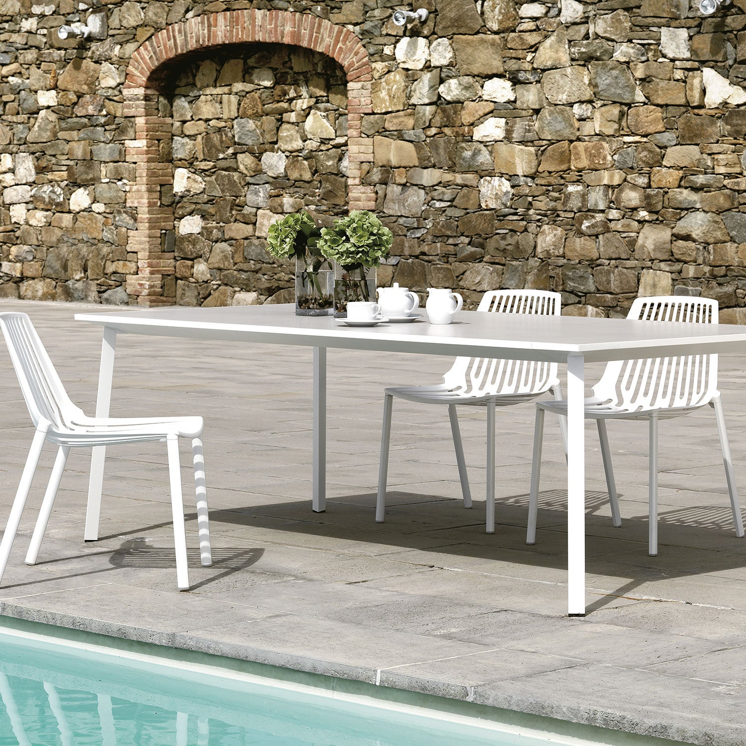 Rion dining chair White Fast