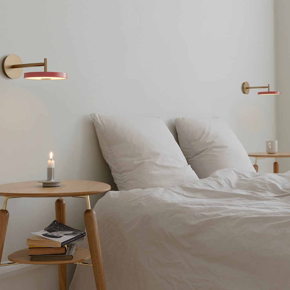 Asteria Wall Short Lamp Ø15 cm Nuance Rose