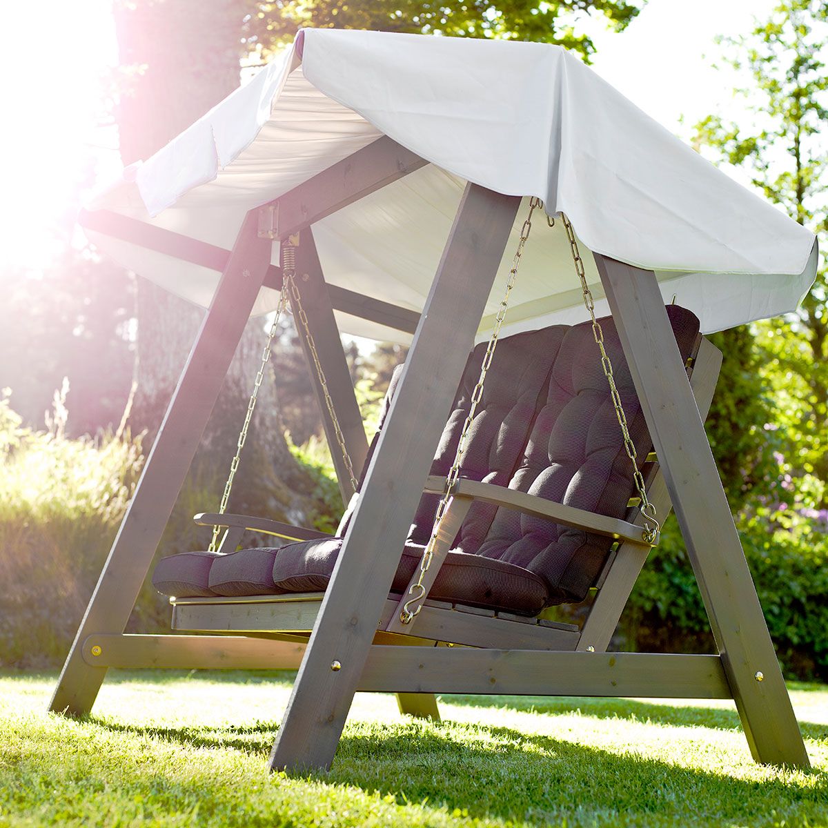 Dalom Swing sofa grey pine 