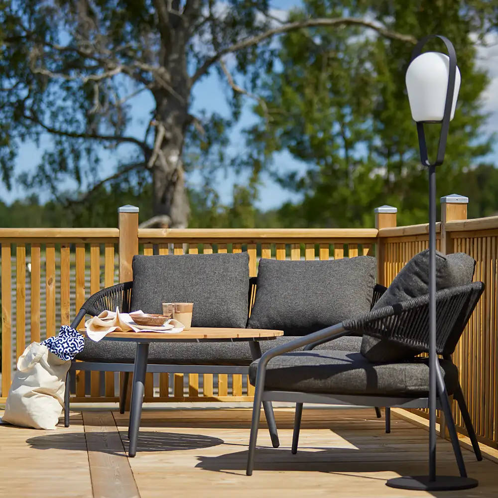 Ekeryd Coffee Table Ø80 Teak