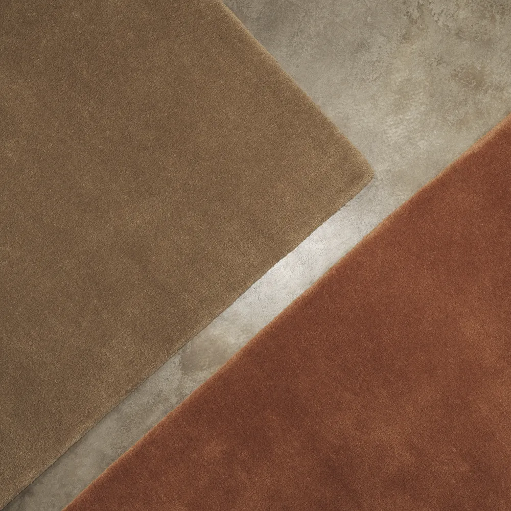 Stille Tufted Rug - 200 x 300 - Red Brown