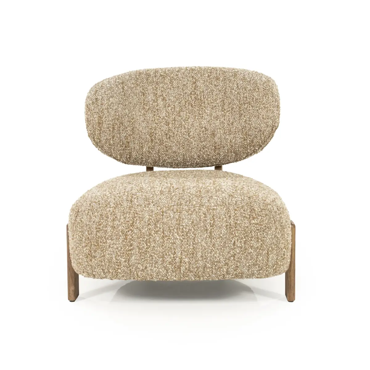Reza brown Armchair - taupe Bay