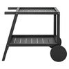 Samvaro serving trolley black 