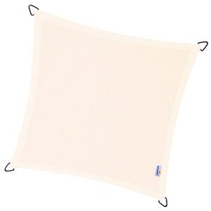 Dreamsail sun sail waterproof square 400x400cm cream 